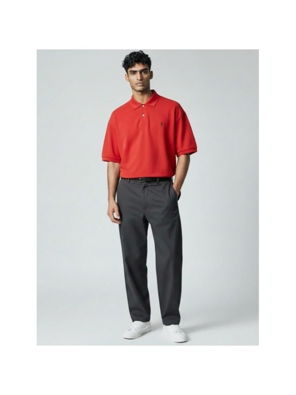 POLO RALPH LAUREN Men’s Soft Touch Pima Cotton Polo Shirt Red Size 2LT NEW